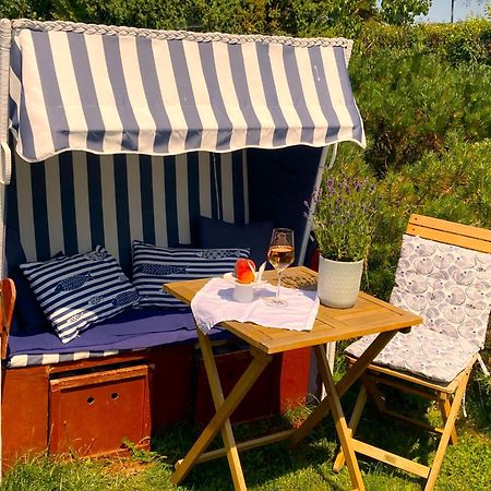 Ferienwohnung Auszeit am Haffufer Wilhelmshof Exterior foto