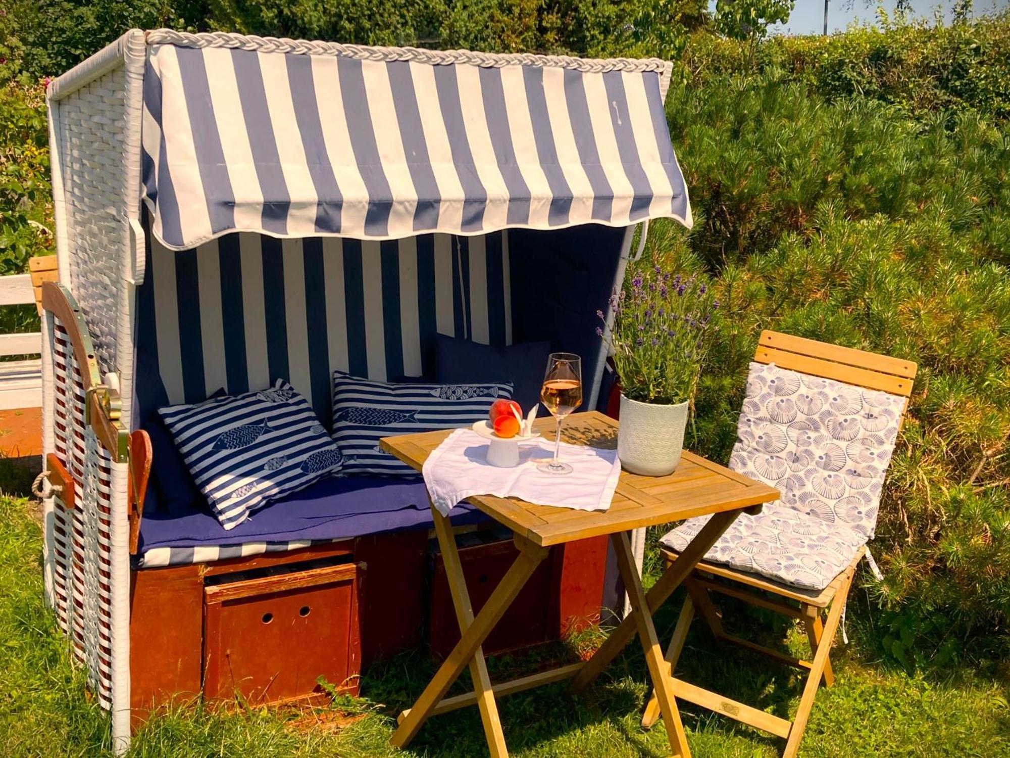 Ferienwohnung Auszeit am Haffufer Wilhelmshof Exterior foto